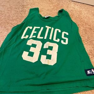 Mens Rare Starter Tank Top Larry Bird#33
